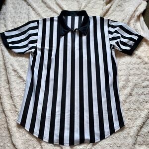 Umpire Referee Skate Guard 1/4 zip collared shirt Medium